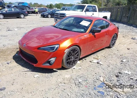 2013 Scion Fr-S из США, поврежденный, VIN JF1ZNAA10D1734181